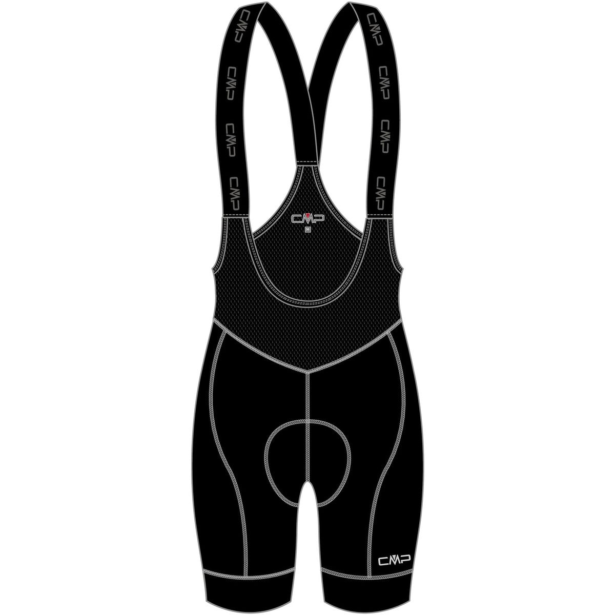 CMP MAN Bike Bib nero (U901) 58 34C7837-U901-58