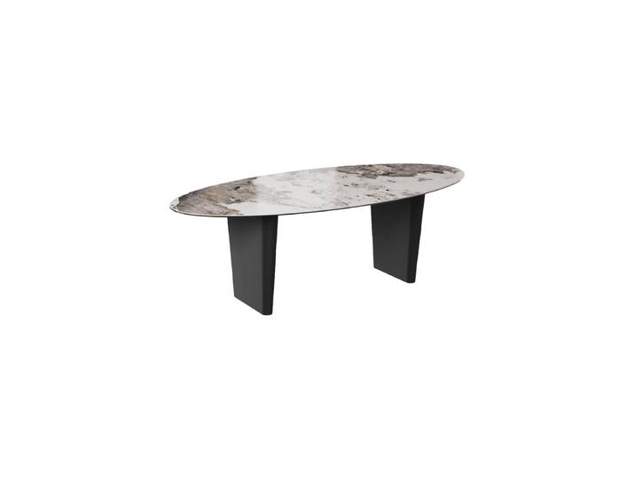 Designer Esstisch „Goliath“ aus Keramik, verschiedene Grössen Akante Design
