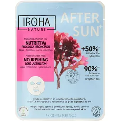 25ml IROHA nature Aftersun Sheet Mask Nourishing Long Lasting Tan (1 Stück)