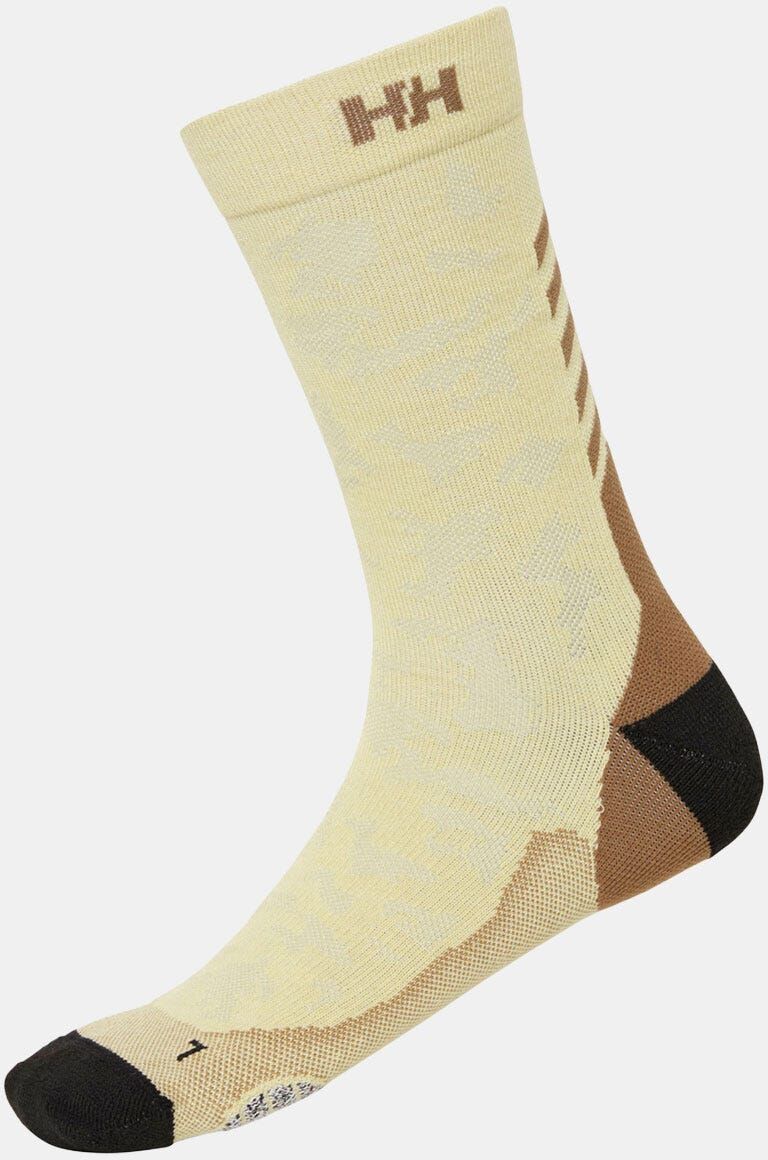 Helly Hansen Unisex Trail Crew Socks - Yellow/Green - 39-41