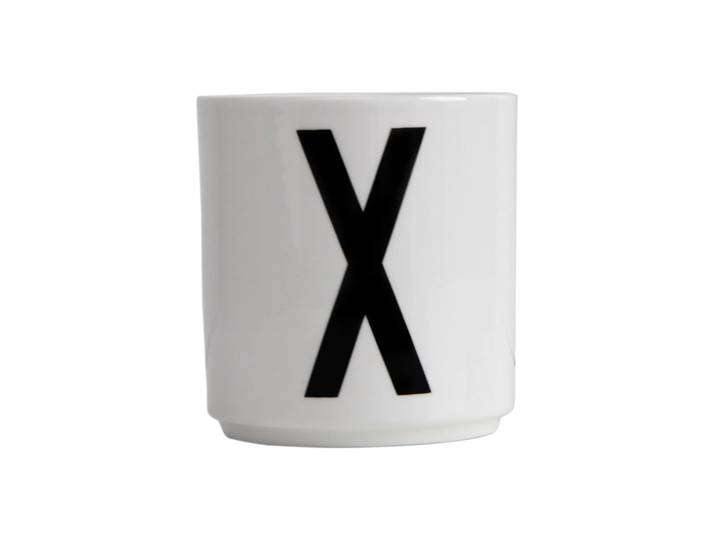 Design Letters Tasse Design Letters X