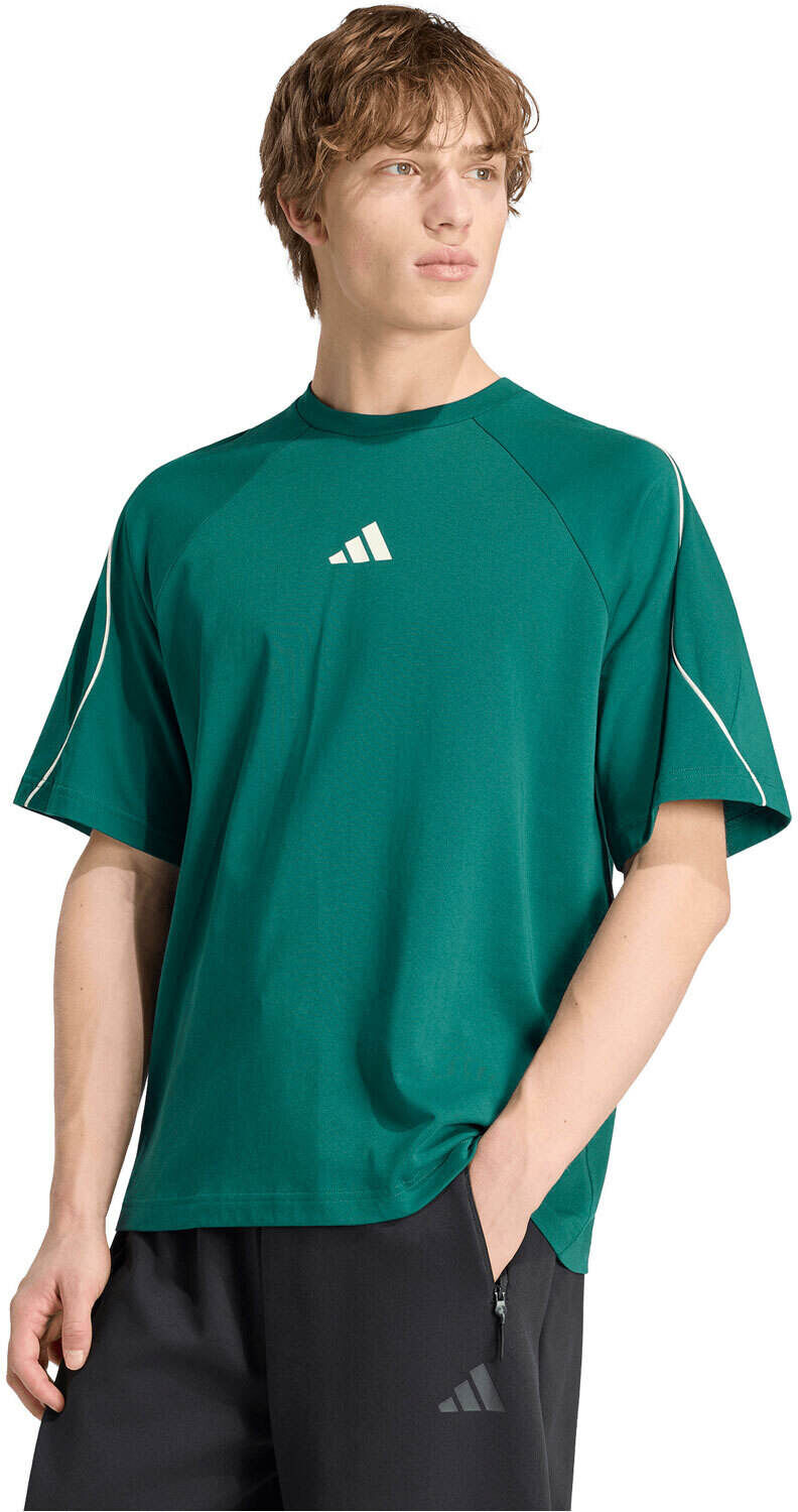 Adidas camiseta stadium camiseta manga corta hombre Verde (S)