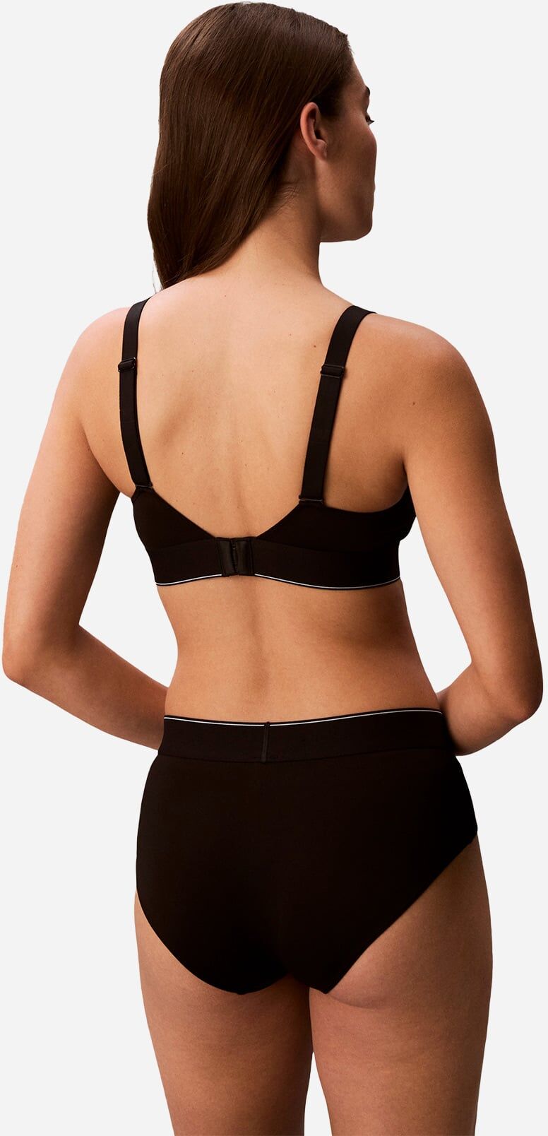 Calvin Klein Graphic Monogram W - Reggiseno - Donna - Nero XS