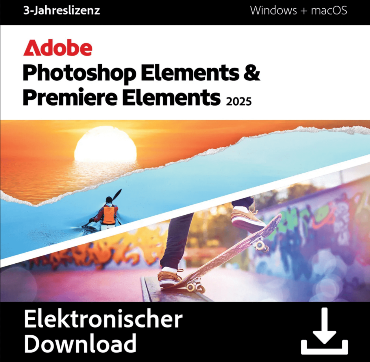 Adobe Photoshop & Premiere Elements 2025 EDU 30006896