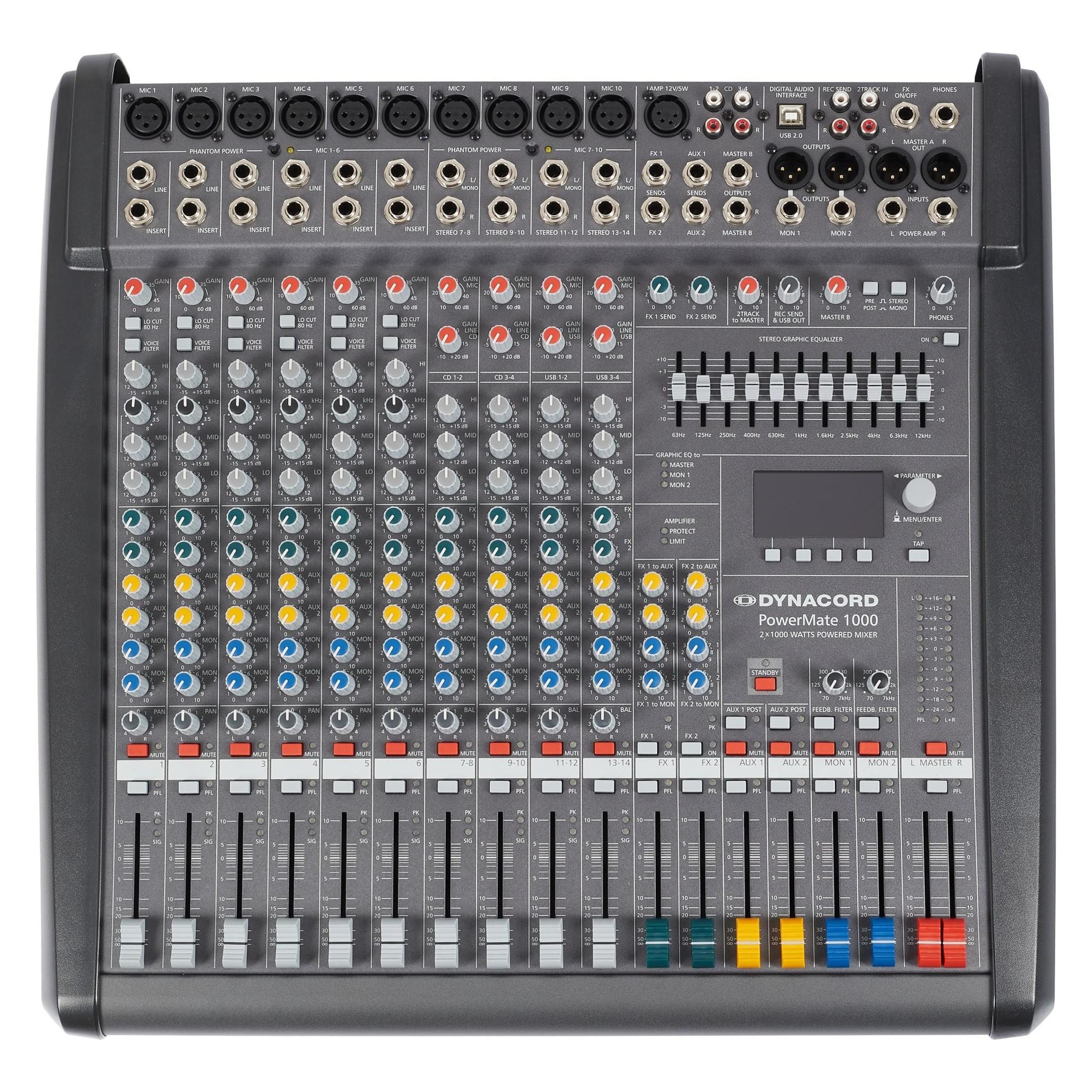 Dynacord PowerMate 1000-3 (Studio- und Livemixer) (F.01U.131.113)