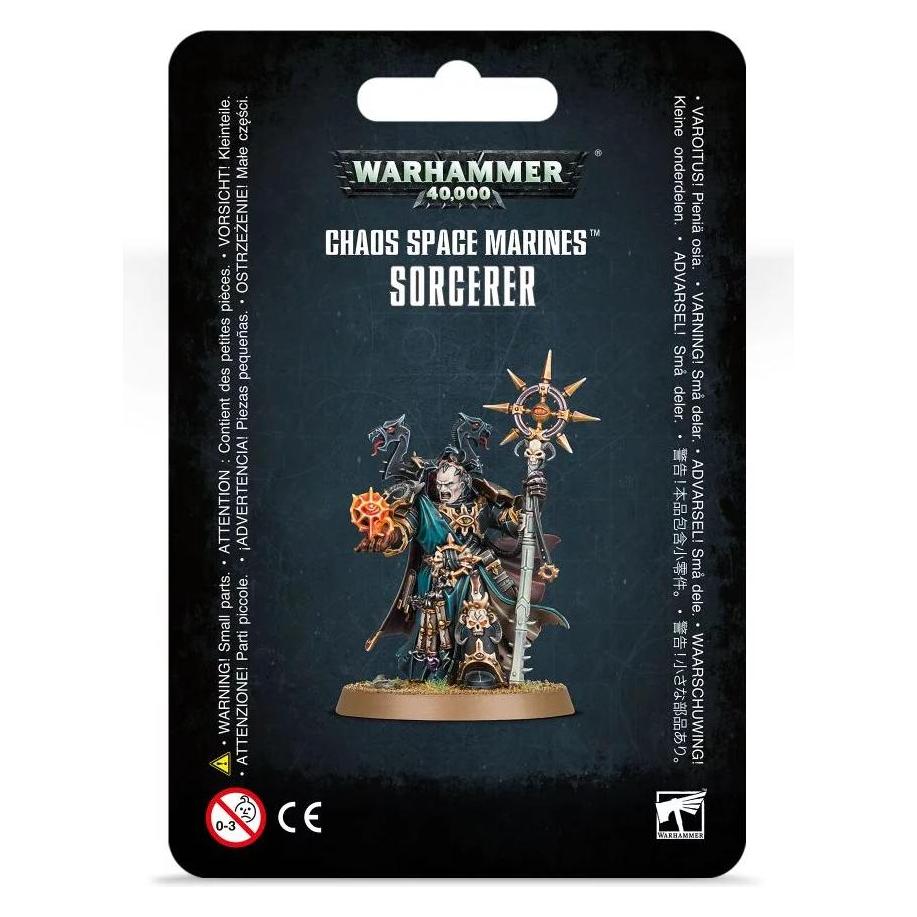 Games Workshop Warhammer 40k - Space Marine du chaos Sorcier (2019) (Kunststoff) (43-69)