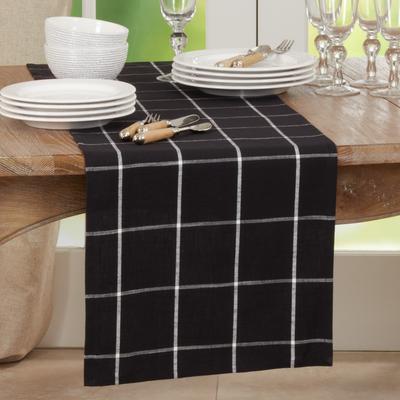 Saro Lifestyle Large Paid Design Long Table Runner