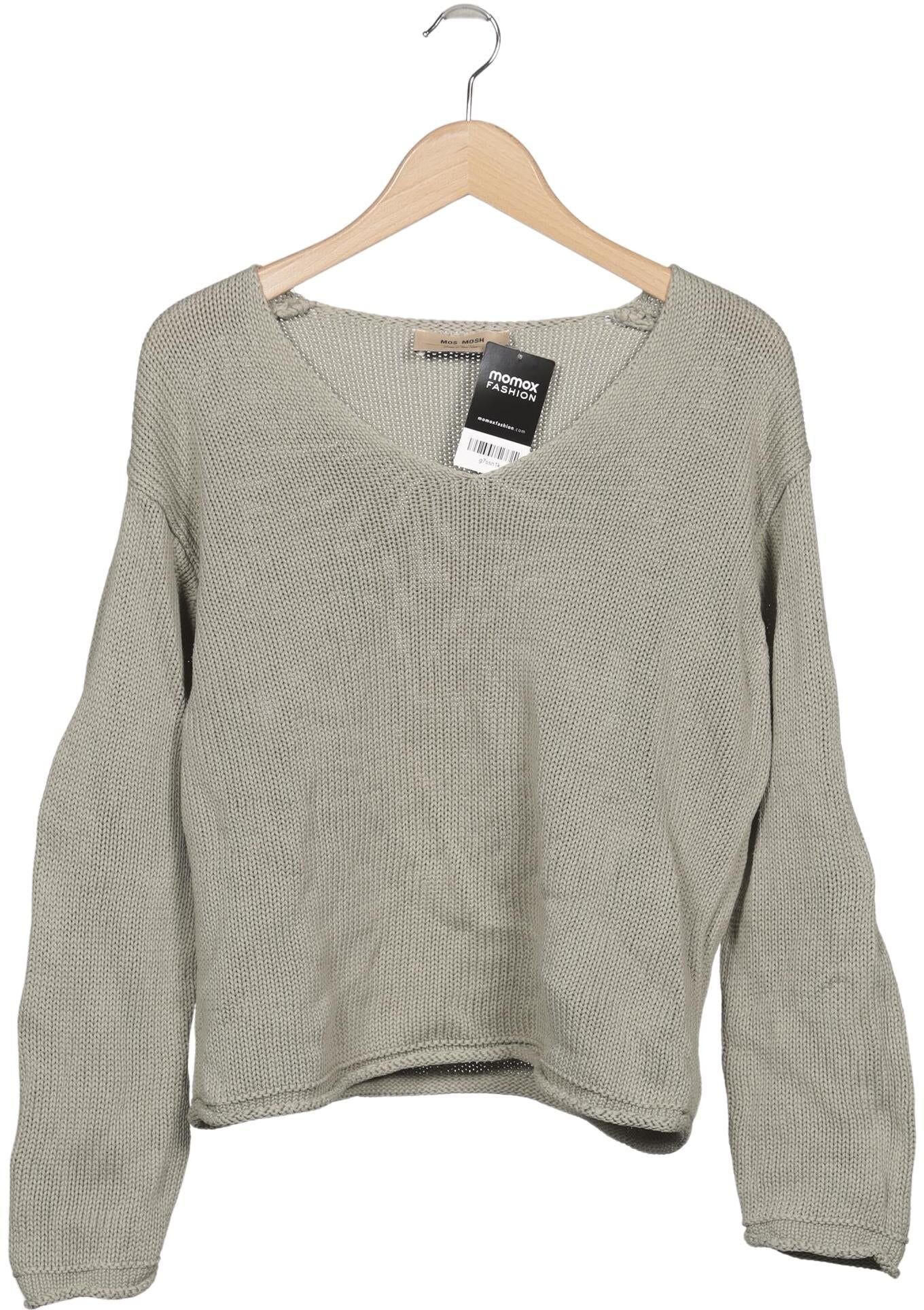 Mos Mosh Damen Pullover, Hellgrün, Gr. S, Baumwolle - Second Hand