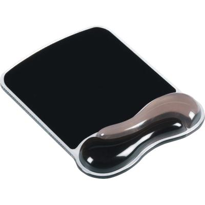 Kensington Mauspad mit Handgelenkauflage Softgel rauch/grau Packung mit 4 Stück