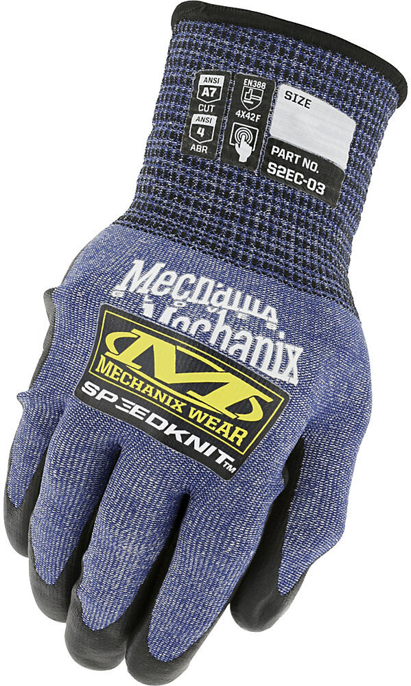 Arbeitshandschuhe SpeedKnit S2EC03, 1 Paar, blau, Größe XL, ab 6 Paar Mechanix Wear