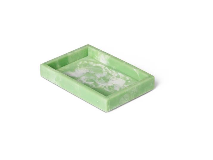 Ferm Living Plateau de décoration Mist 10x15 cm Seafoam