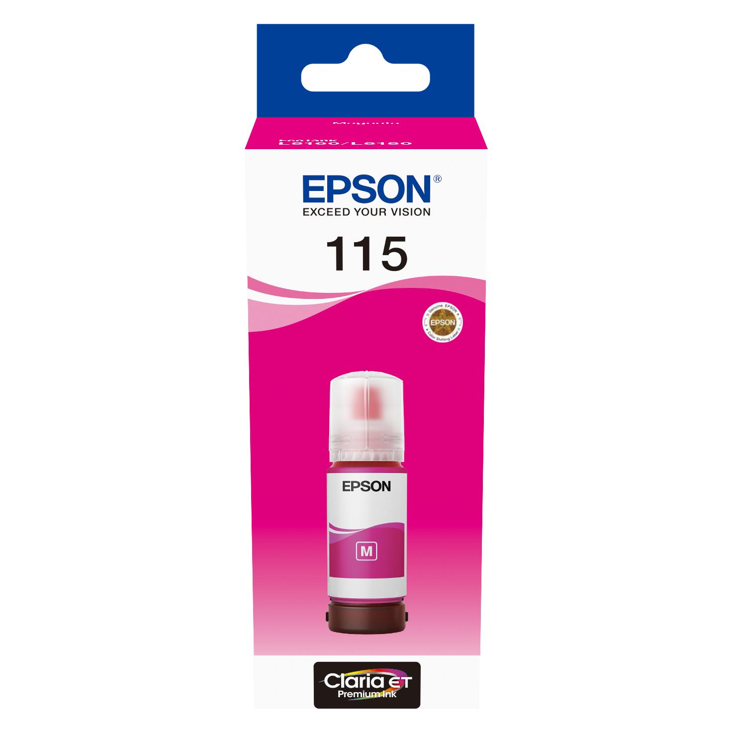 Epson EcoTank 115 - 70 ml - Magenta - Original (M) (C13T07D34A)