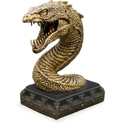 Noble Collection, Buchstütze, Harry Potter Basilisk Buchstuetze (24.70 x 14.20 x 30.10 cm)