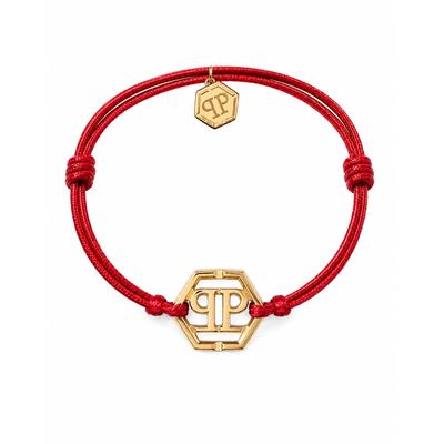 Armkette PHILIPP PLEIN "Armband", rot (13, rot), Armbänder, Herren, Armkette