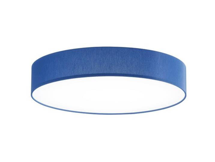 Deckenlampe Noad dunkelblau Metall/ Stoff B 50 cm - LED - Lichtfarbe: Warmweiss - LED Energiesparlampen