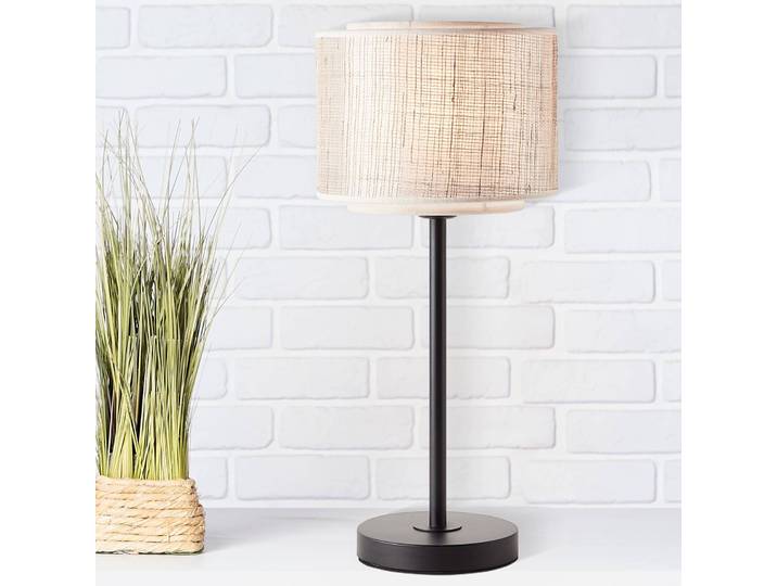Brilliant Tischlampe Odar, schwarz, für Wohn- / Esszimmer, Metall, Tischlampe
