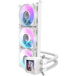 Darkflash Tech Darkflash DV360S CPU liquid cooling (white), CPU Wasserkühler, Weiss