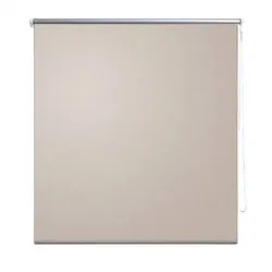 vidaXL Verdunkelungsrollo 3 : Farbe - Beige, Größe - 100 x 175 cm