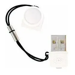 ACS PocketKey FIDO Certified USB, Speicherkartenlesegerät, Schwarz