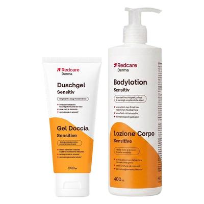 Redcare Duschgel Sensitive + Bodylotion 400+200 ml