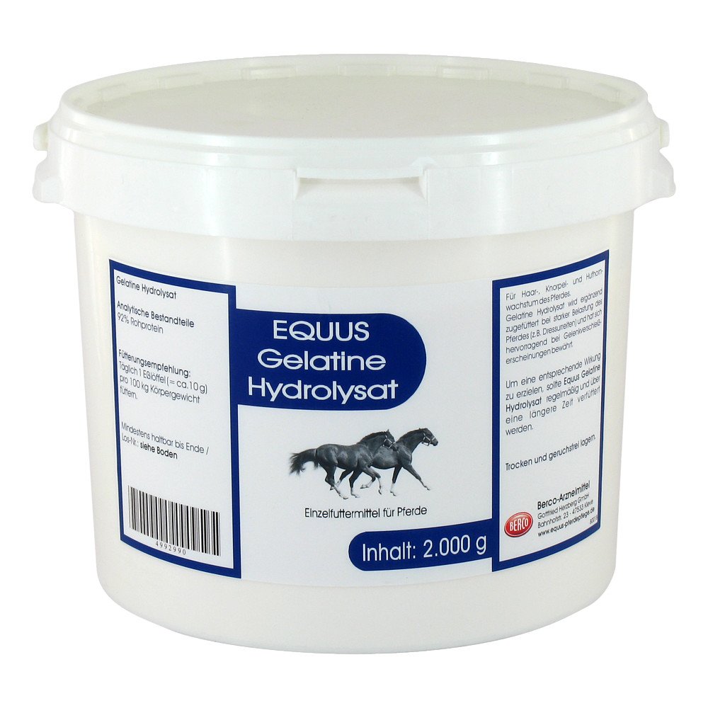 Berco-ARZNEIMITTEL Gelatine Hydrolysat Equus Pulver veterinär 04992990