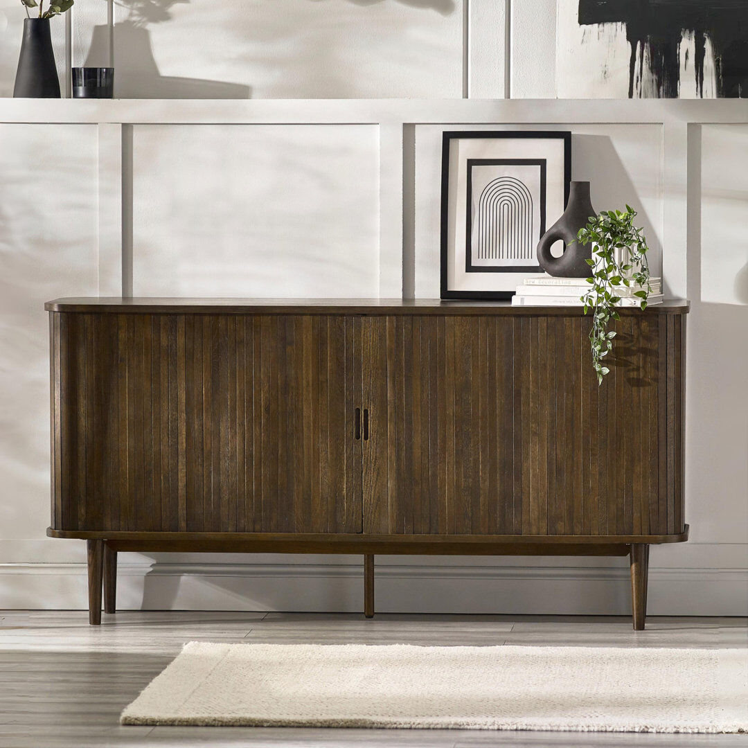 George Oliver Gibsonton 160cm Sideboard Brown 80cm H X 160cm W X 40cm D