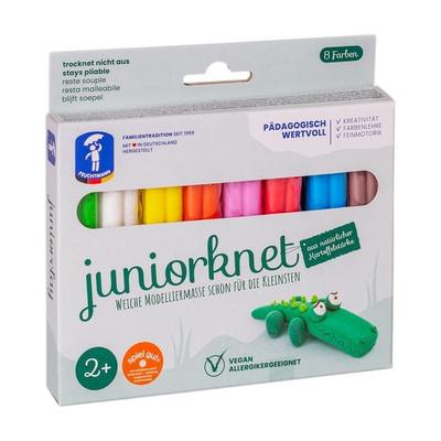 JUNiORKNET Basic - 8 Stangen a 33 g farbl. sort.