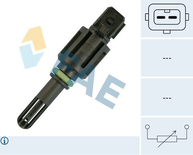 Fae Sensor, Ansauglufttemperatur 33168 Für Land Rover Bmw