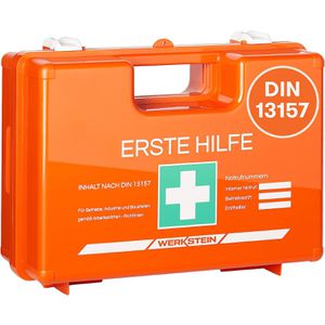 WERKSTEIN Erste-Hilfe-Koffer, Füllung nach DIN 13157