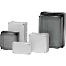 Fibox Gehäuse Polycarbonat 180x130x35mm (Gehäuse), Elektronikzubehör + Gehäuse, Grau