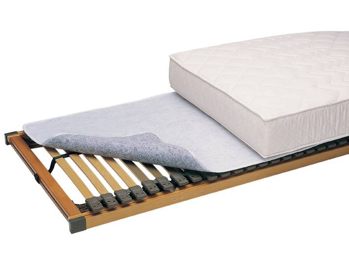 Matratzenschoner FAN Thermofill , grau, B:80cm L:200cm, Matratzenzubehör, Matratzenschoner