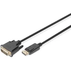 Digitus DisplayPort Adapterkabel, DP auf DVI-D