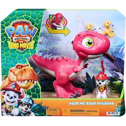 PAW Patrol: Der Dino Film, Hear Me Roar Rhabarber, Extragroße Rhubarb-Figur, der mit realistischen Brüllgeräuschen reagiert