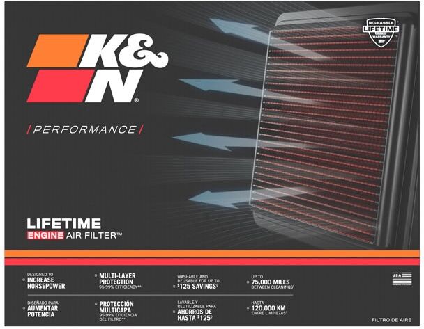 K&N Filters 33-2800 Air filter
