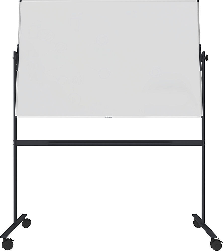 UNITE PLUS Whiteboard, drehbar, Stahl emailliert, weiß, BxH 2105 x 1950 mm Legamaster