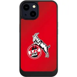 Nivocase Hülle für Apple iPhone 14 Handyhülle NIVOcore Case Schwarz 1. FC Köln EffZeh Offizielles (Apple iPhone 14), Smartphone Hülle, Schwarz
