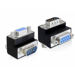 Delock 65264 VGA Adapter [1x D-SUB-Stecker 9pol. - 1x D-SUB-Buchse 9pol.] Schwarz 0 mm