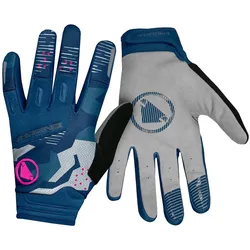 Endura SingleTrack Winddichter Fahrradhandschuh Blueberry - L - L
