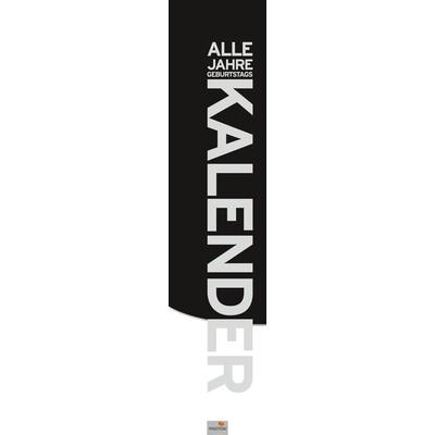 GEBURTSTAGSKALENDER 'ALLE JAHRE'
