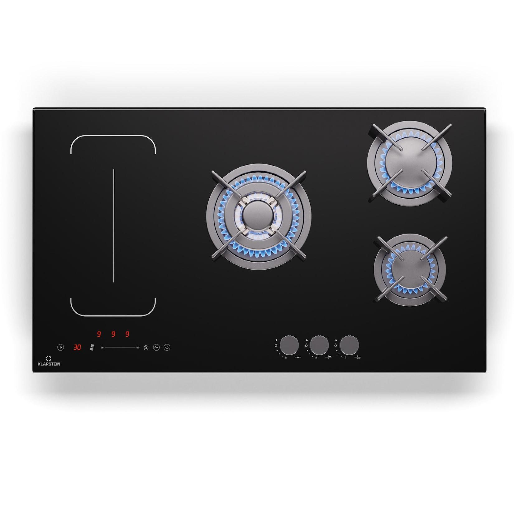 MultiChef 5 Wok Induktions- und Gaskochfeld 5 Kochzonen 3 Gasbrenner 2 Induktionsfelder FlexZone