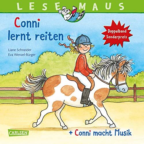 Liane Schneider - LESEMAUS 206: Conni lernt reiten + Conni macht Musik Conni Doppelband: Sonderpreis € 5,00 (statt € 7,98) (206) - Preis vom 10.10.2026 11:48:34 h