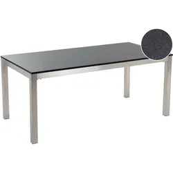 KONFERENZTISCH 90/180 cm Granit Schwarz Grosseto