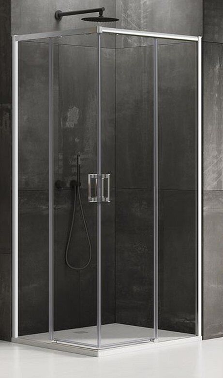 New Trendy Prime kabina prostokątna 100x90x200 cm przejrzysta D-0298A/D-0297A