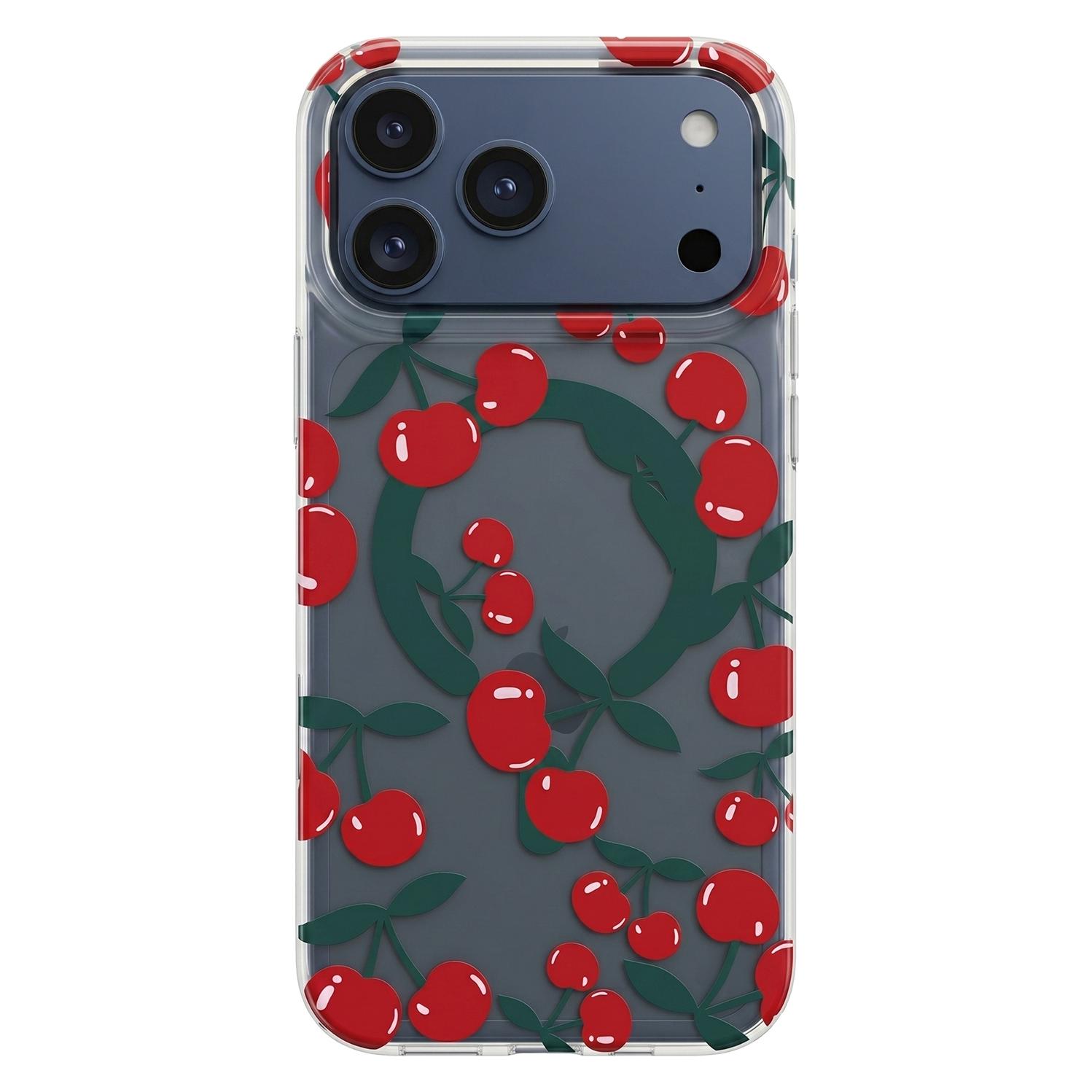 OEM Cherry Mag case for iPhone 16 Pro 6,3" transparent (Apple iPhone 16 Pro) (GSM277011)
