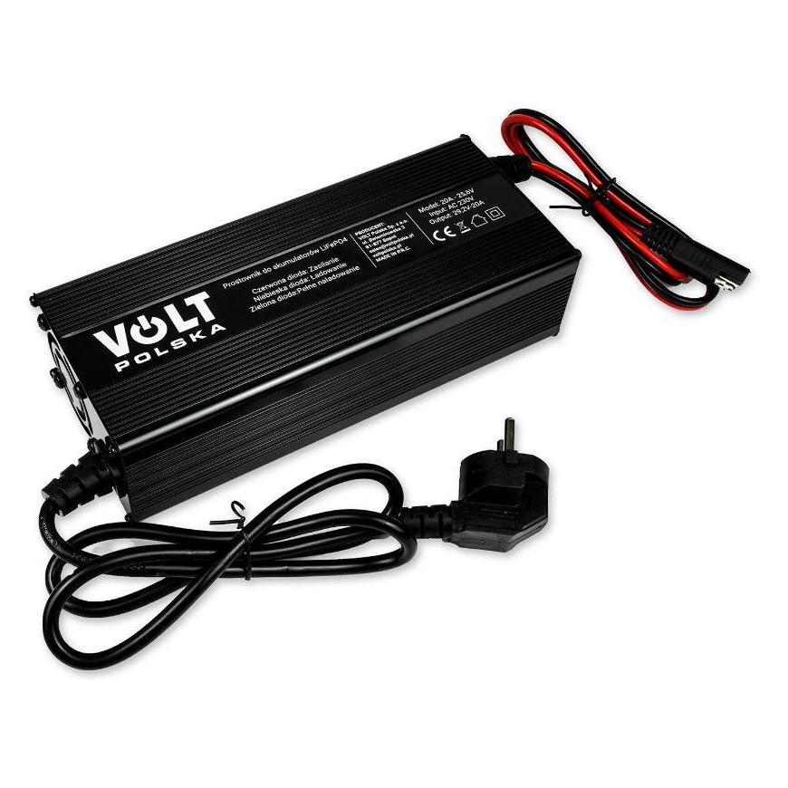 Ladegerät für 24V LiFePO4 20A Akkus (6PRLI2420A)