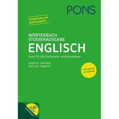 PONS Wörterbuch Studienausgabe Englisch, Sonstige von , PONS