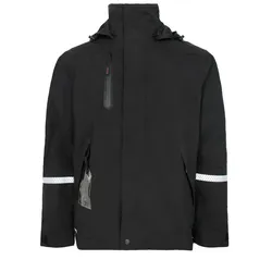 Lyngsøe Rainwear 4WS-4057 4-Wege-Stretch Regenjacke wasserdicht 20.000 mm Black S