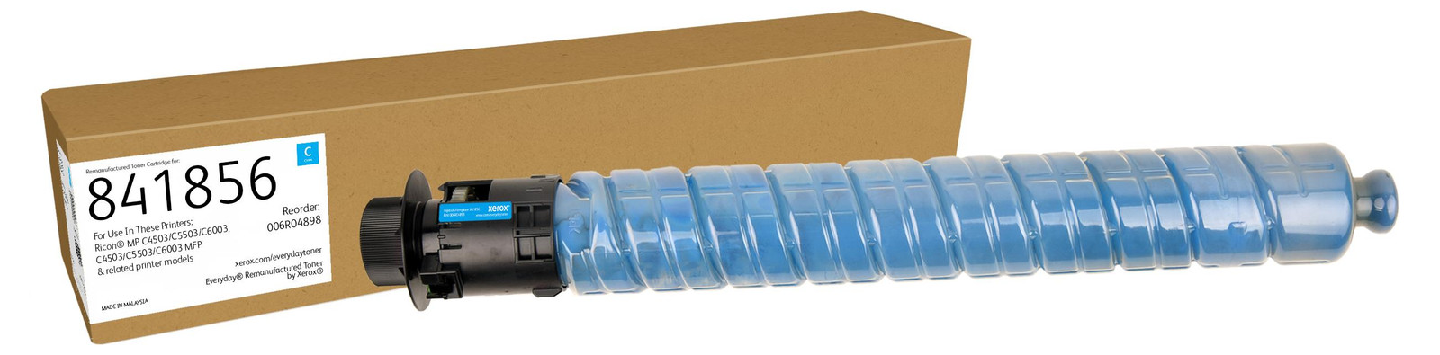 Xerox 006R04898 herbruikbare tonercartridge cyaan voor Ricoh 841856