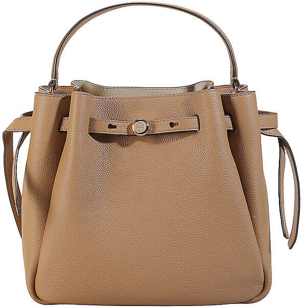 TORY BURCH Ledertasche - Bucket Bag ROMY braun EG