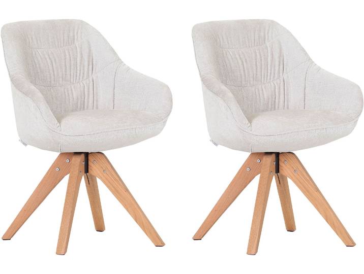 Esszimmersessel GUTMANN FACTORY, beige (natur), B:60cm H:83cm T:65cm, 100% Polyester, Sessel, Esszimmersessel